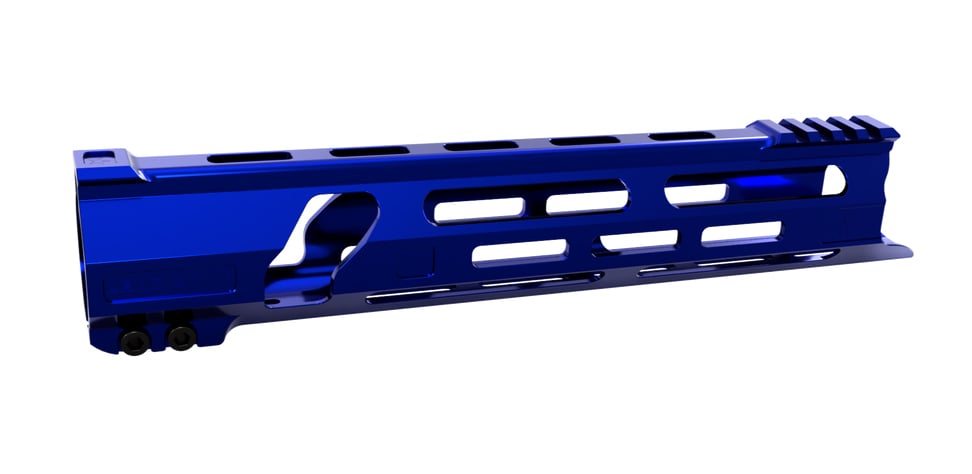 Lead Star Arms Ravage 11" AR-15 M-Lok Handguard, Blue