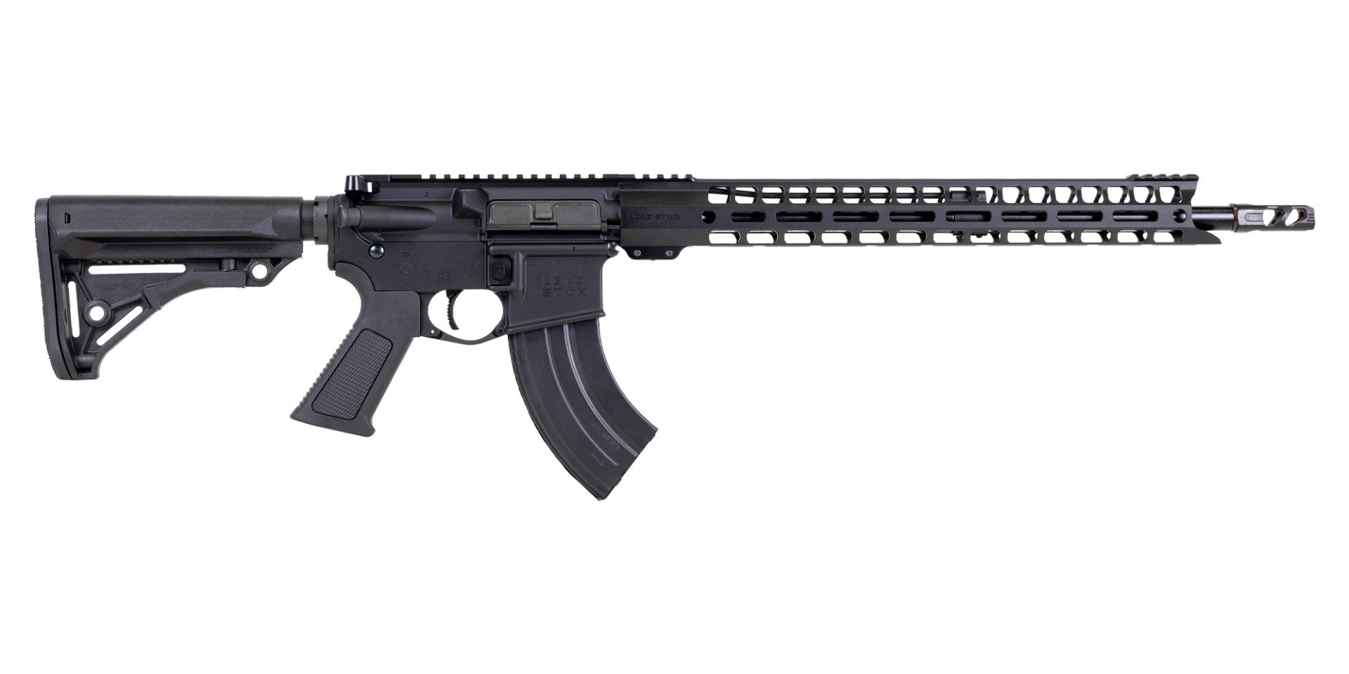 Lead Star Arms Grunt Rifle - 18" 6.8 SPC w/ 17" Handguard (Black)