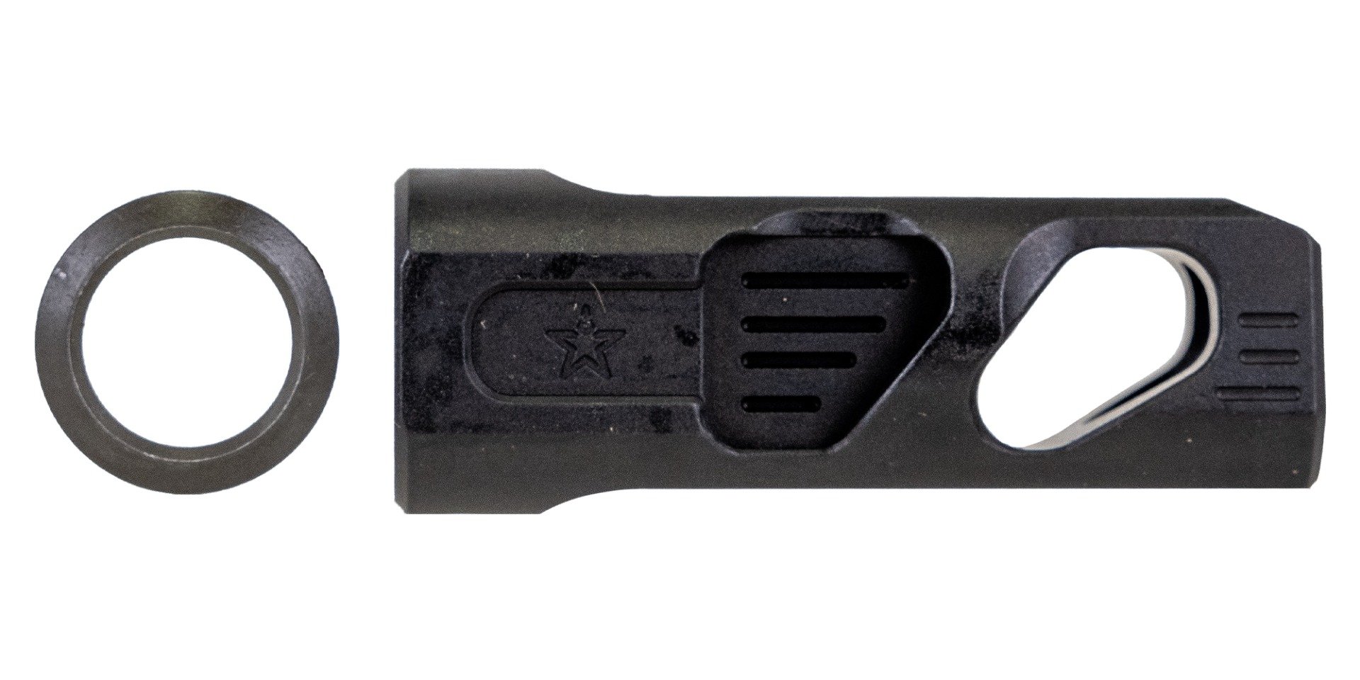 Lead Star Arms Ravage Muzzle Brake 9mm 1/2"x28, Black - Lead Star Arms