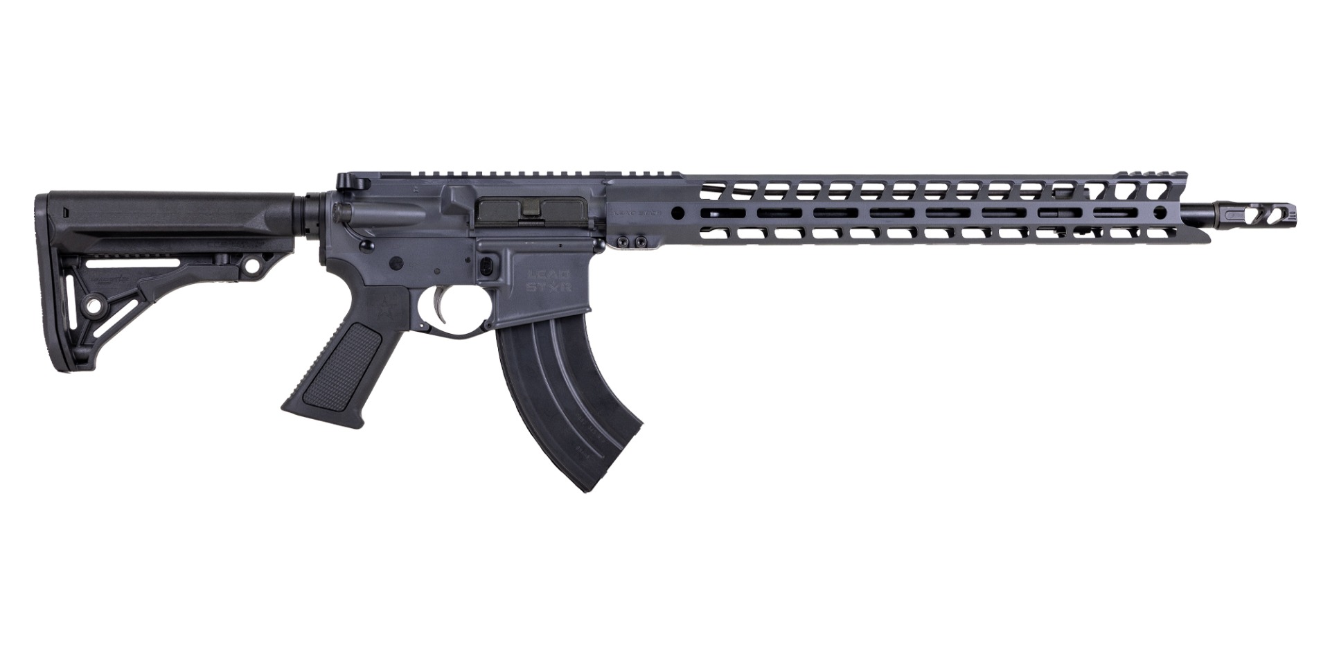 Lead Star Arms Grunt Rifle - 18" .224 Valkyrie w/ 17" Handguard (Concrete Grey)