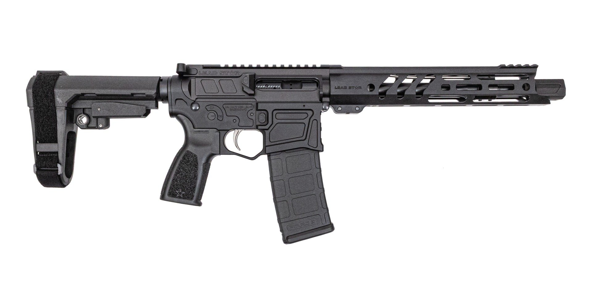 Lead Star Arms Barrage AR-15 Pistol Non Skel .223 11" Handguard, Black