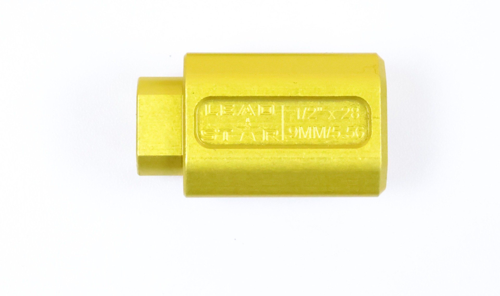 Lead Star Arms Ravage 1/2"x28 Linear Compensator, Gold