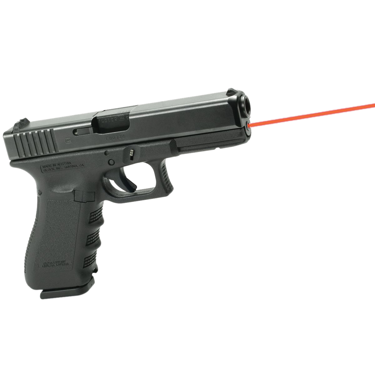 LaserMax Infrared Guide Rod Red Laser Fits Glock G17/G22/G31 - Lasermax