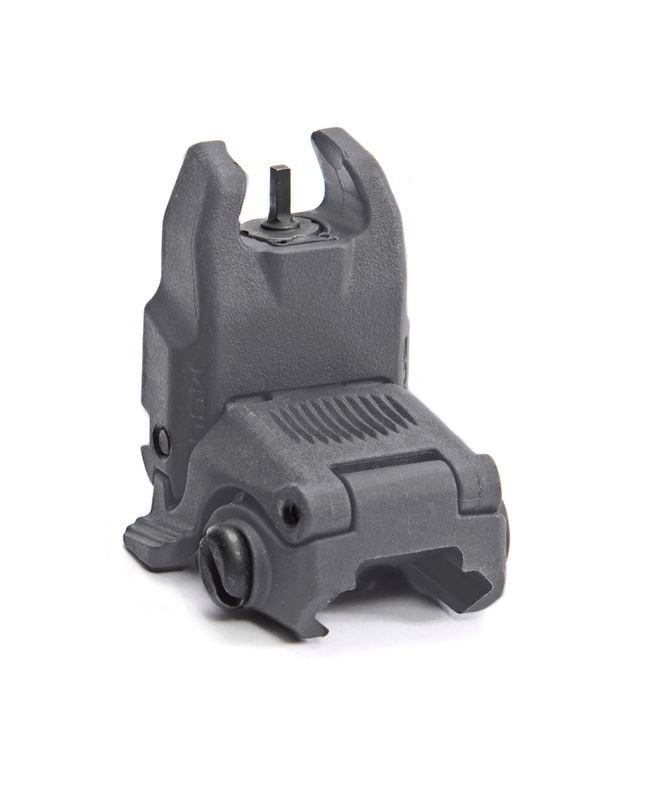 Magpul MBUS AR-15 Iron Sight GEN 2 Front Flip Up, Gray - MAG247-GRY