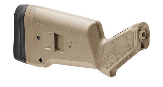 Magpul SGA Stock - Mossberg 500/590 Shotgun - Flat Dark Earth MAG490-FDE - Magpul