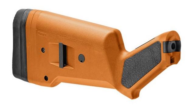 Magpul SGA Stock - Mossberg 500/590 Shotgun - Orange MAG490-ORG - Magpul