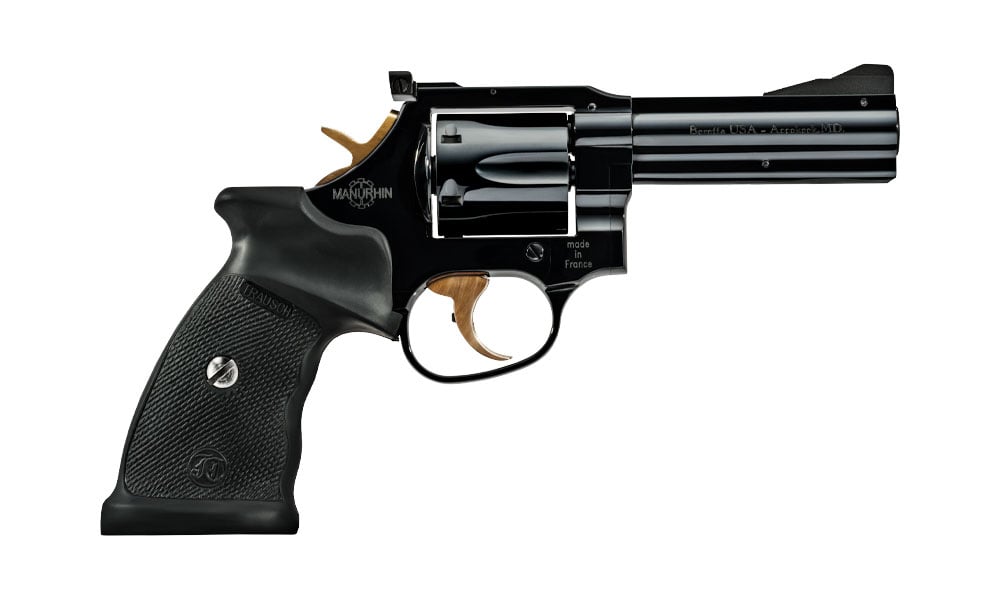Manurhin MR73 Gendarmerie 4" .357 Magnum Revolver, Black - JRMR9734G - Manuhrin