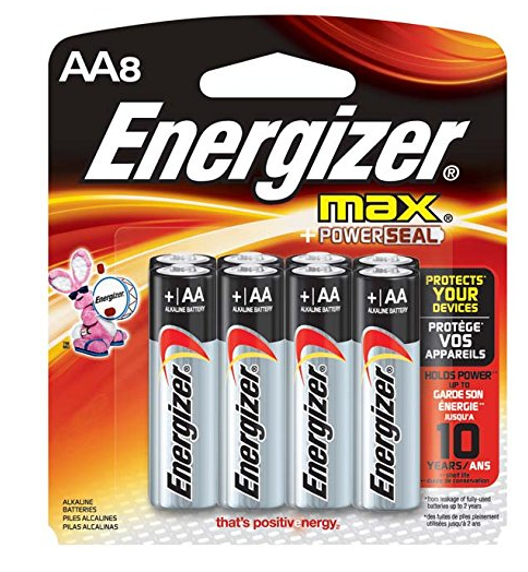 Energizer ENERGIZER MAX ALK AA-8  E91MP-8 - Energizer