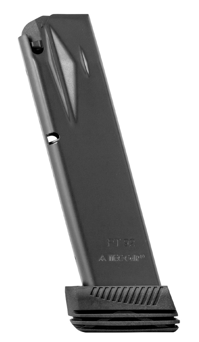 Mec-Gar Taurus 92 Series 9mm 20 Round Magazine, Black - MGPT9220DPS - Mec-Gar
