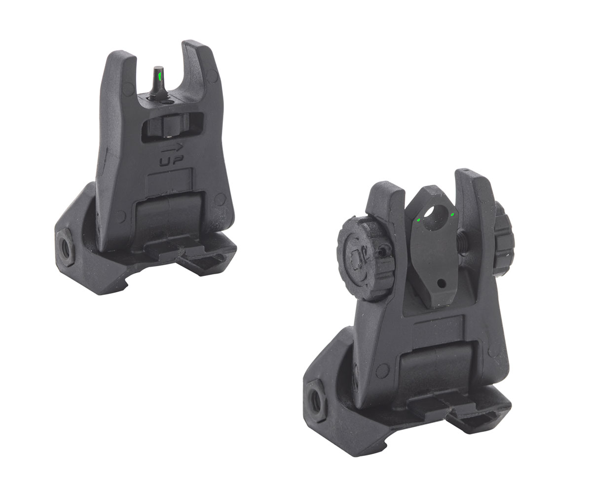 Meprolight FUBS Tritium Front And Rear Back Up Sights, Black - 404100 - Meprolight