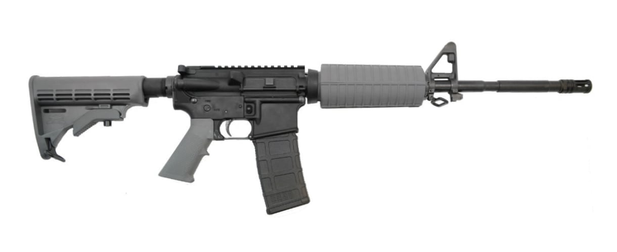 PSA Classic AR-15 Rifle with Nitride M4 Carbine 16" Barrel, 5.56 NATO, Gray - Palmetto State Armory