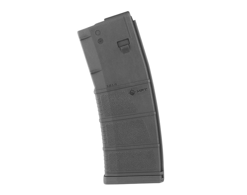 MFT 10/30 AR-15 Polymer Magazine 10rds, Black - 10/30PM556BAG - Mission First Tactical