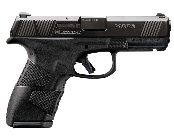 Mossberg MC2c 9mm Pistol 10rd 3.9" DLC, Black - 89013 - Mossberg