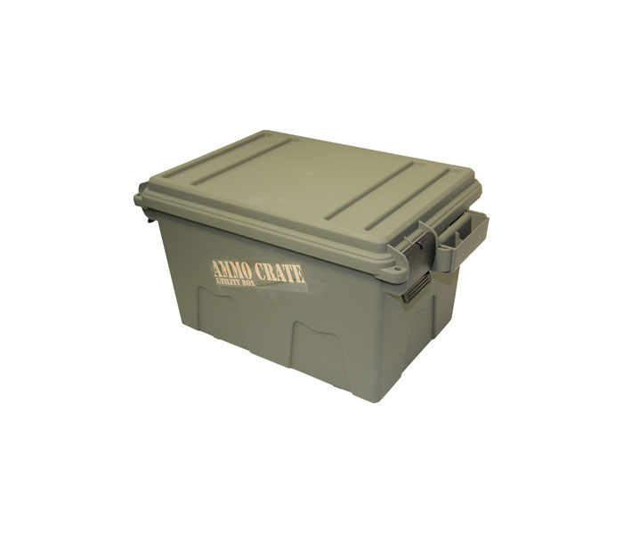 MTM Case Gard Ammo Crate Utility Box, Army Green - ACR7-18 - Mtm Case Gard