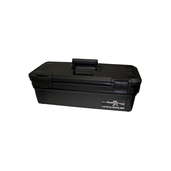 MTM Case Gard Tactical Range Box, Black - TRB-40 - Mtm Case Gard