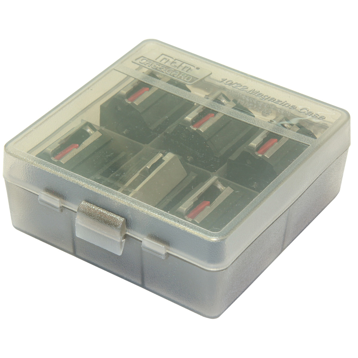 MTM Case Gard Rotary Magazine Case Fits Ruger 10/22, Clear Smoke - Mtm Case Gard