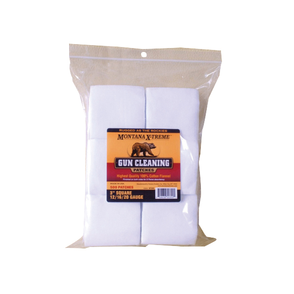 Montana X-Treme 3" x 3" Square Patch, 500/Bag - Montana X-Treme