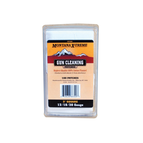 Montana X-Treme 3" x 3" Square Patch, 100/Bag - Montana X-Treme