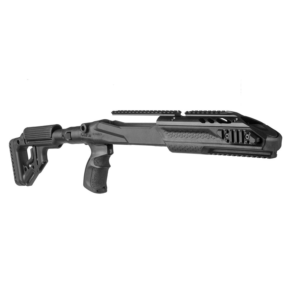 FAB Defense UAS Precision Stock Pro Conversion Kit Fits Ruger 10/22, Black - Fab Defense