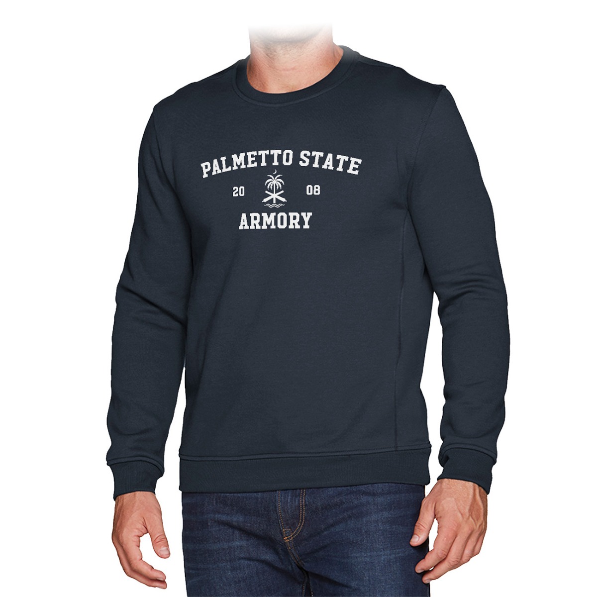 PSA Crewneck, Vintage Navy - Large