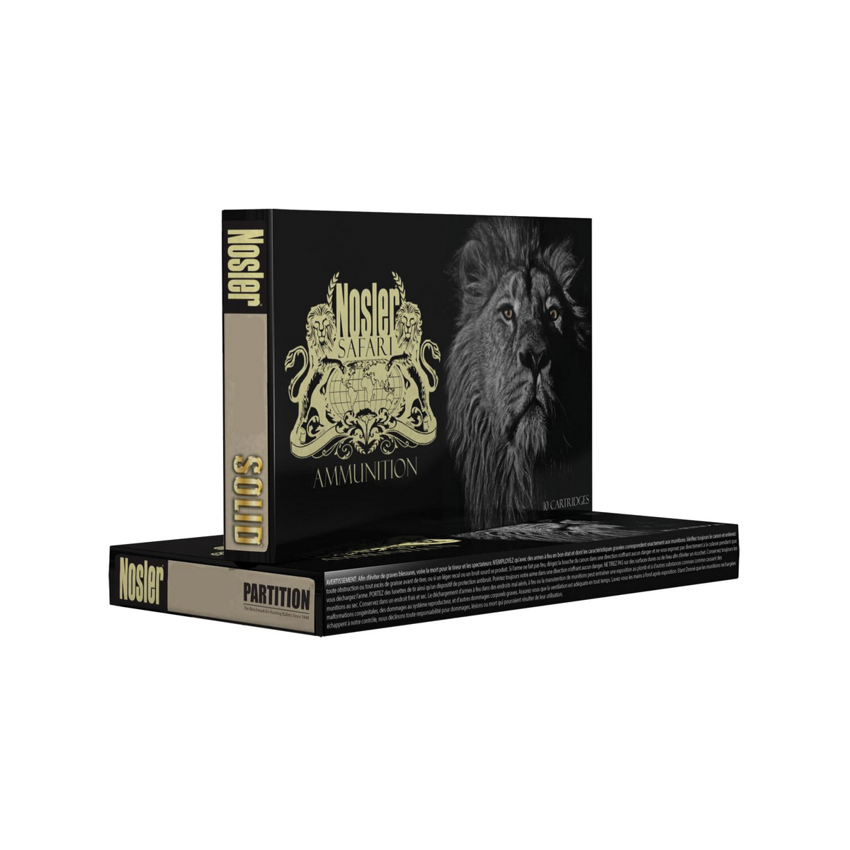 Nosler Safari .450 Rigby 500 gr Partition JSP 10rds - Nosler