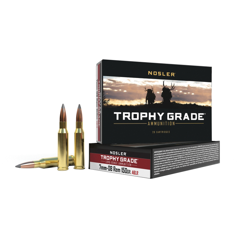 Nosler Trophy Grade 7mm-08 Remington 150 gr PT 20rds - Nosler