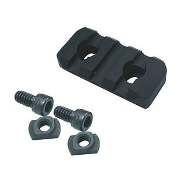 Nordic Components M-LOK Picatinny Rail Section, Black - TRL-MLOK-STD-3 - Nordic Components
