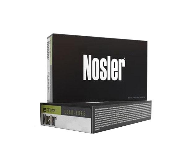 Nosler 6.5 Creedmoor 120 grain Expansion Tip Lead-Free Rifle Ammo, 20/Box - 40398