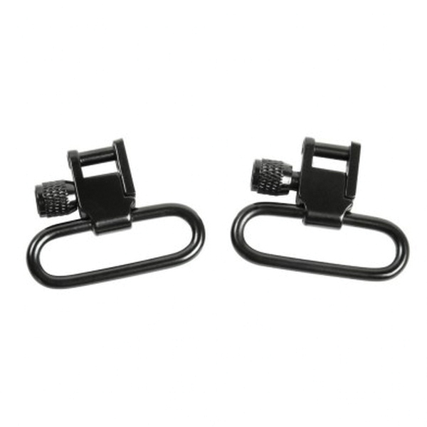 NcStar Pair 1" Lockable Sling Swivel, Black - Ncstar
