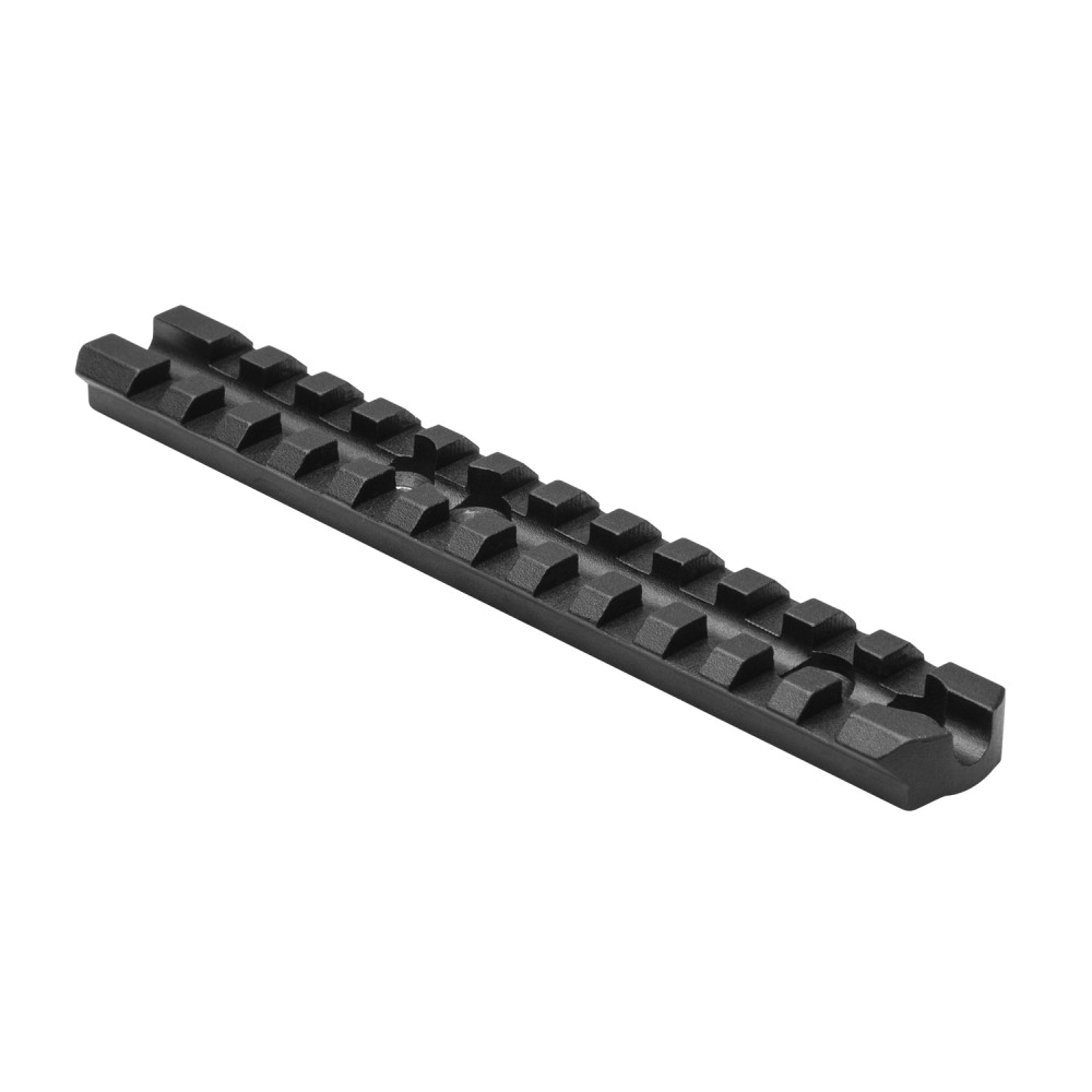 NcStar Shotgun Receiver Picatinny Rail Aluminum Fits Mossberg 500/590 - Ncstar