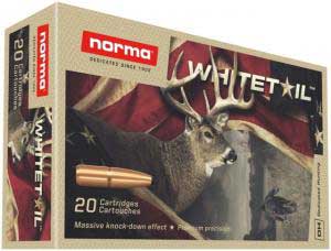Norma Whitetail .270 Win Ammo 130 Grain 20 Rounds - 20169562 - Norma