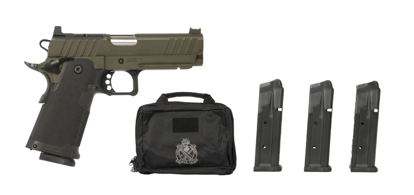Springfield DS Prodigy 9MM 4.25" ODG Bundle - PH9117AOSBG-PKG - Springfield Armory