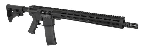 One Horse OH-15 16" 5.56 NATO Carbine-Length AR Rifle, Black - One Horse