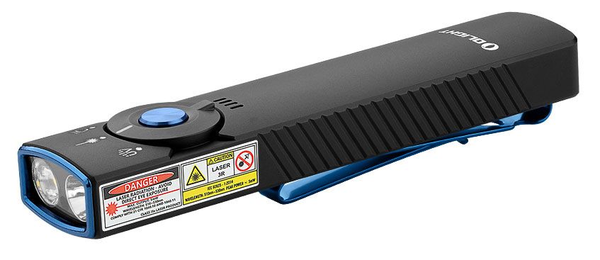 Olight Arkfeld Pro LED Rechargeable Flashlight w/ UV Light & Green Laser - Olight