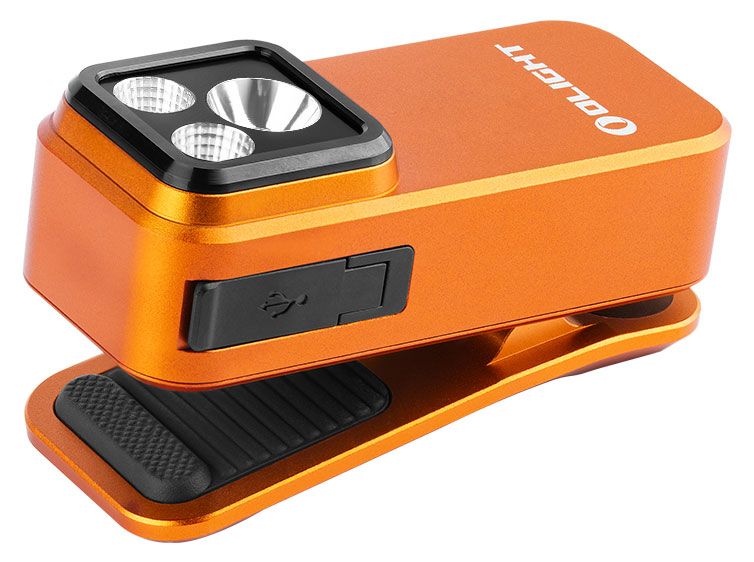 Olight Oclip Pro Clip Light, Orange