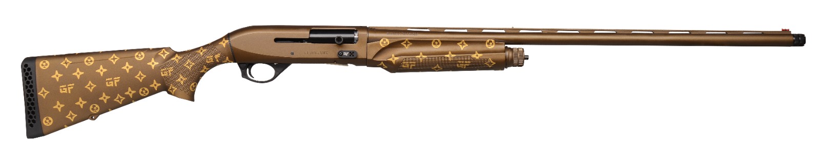 G-Force Semi Shotgun One 12ga Midnight Bronze LUX 4rd 28" Inertia Operating System - GFONE1228BLUX - G-Force