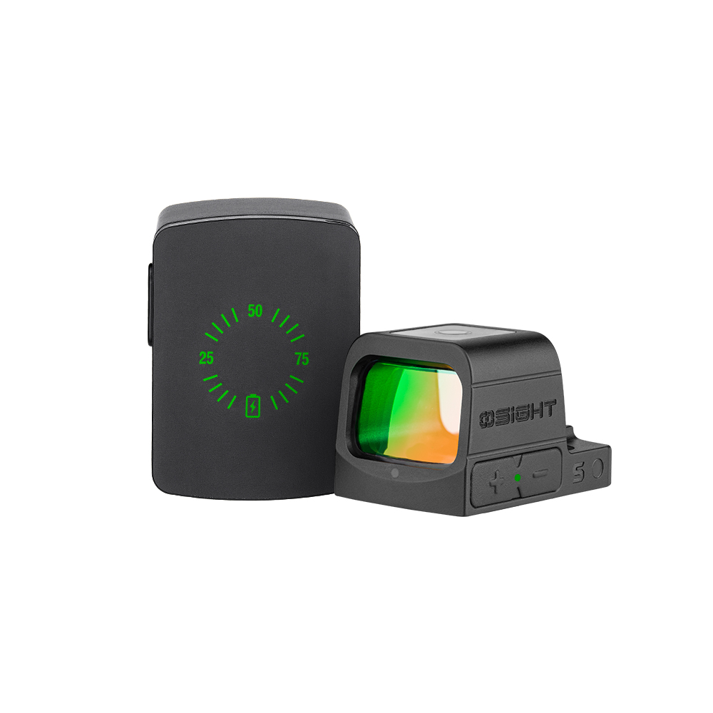 Olight Osight S, 2MOA Dot + 32MOA Circle Red Dot Sight with Charging Cover - Olight