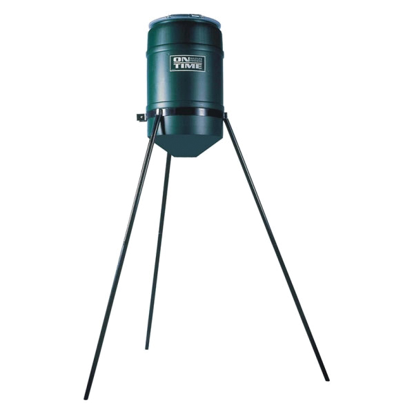 On Time 32 gal Classic Lifetime Feeder Unit w/Tripod Hanger, Green