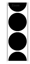 Pro-Shot Splatter Shot 1" Black Repair Patches - 216 - 12 Sheets - P-216 - Proshot
