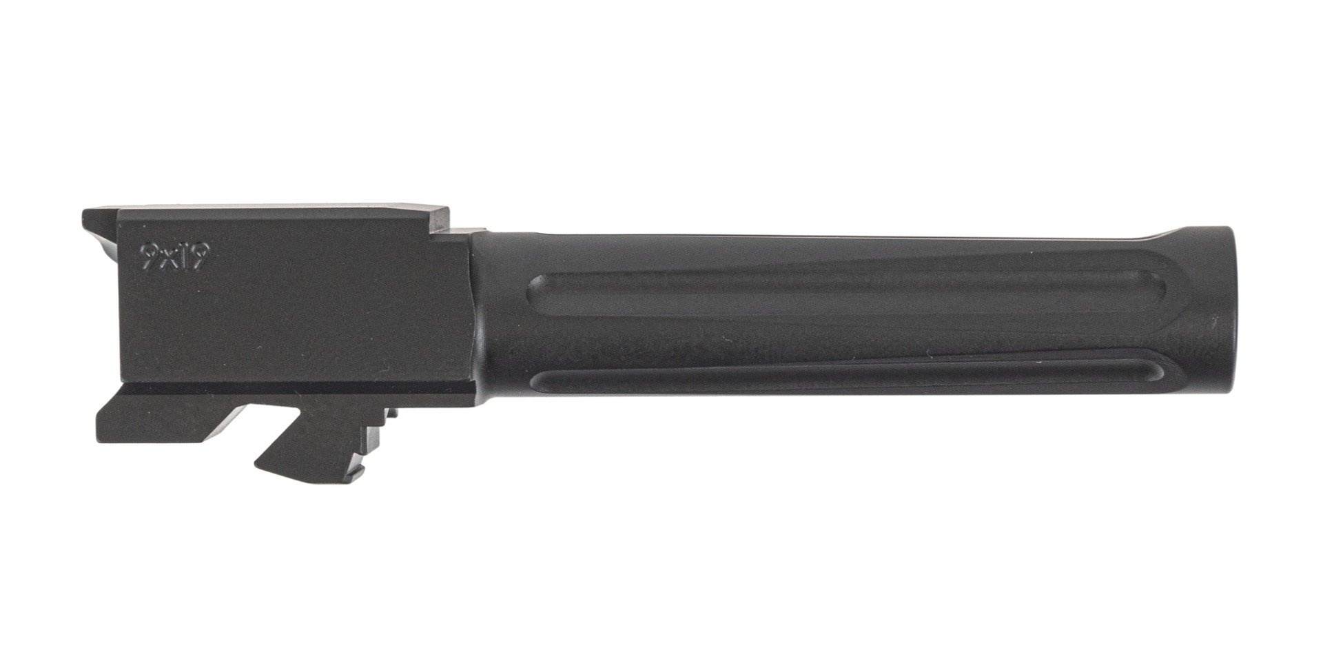 PSA Dagger Fluted Non-Thread Barrel, Black DLC - Palmetto State Armory