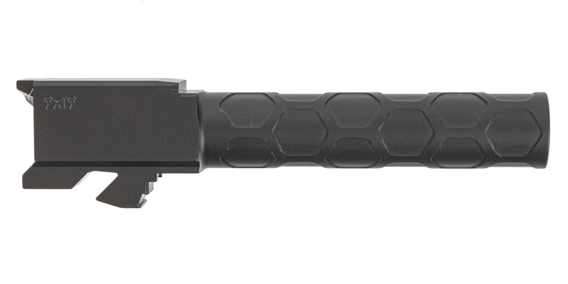 PSA Dagger Honeycomb Non-Threaded Barrel, Black DLC - Palmetto State Armory