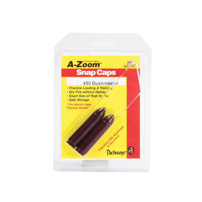 A-Zoom .450 Bushmaster Snap Cap, 2/Pack - A-Zoom