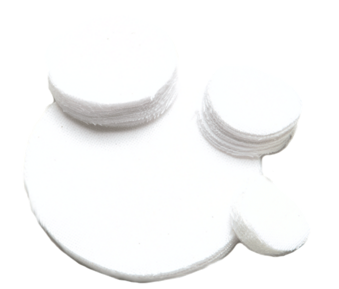 Hoppe's Patch No. 1 Small Bore 60 Pack , Poly Bag - 1201 - Hoppe's