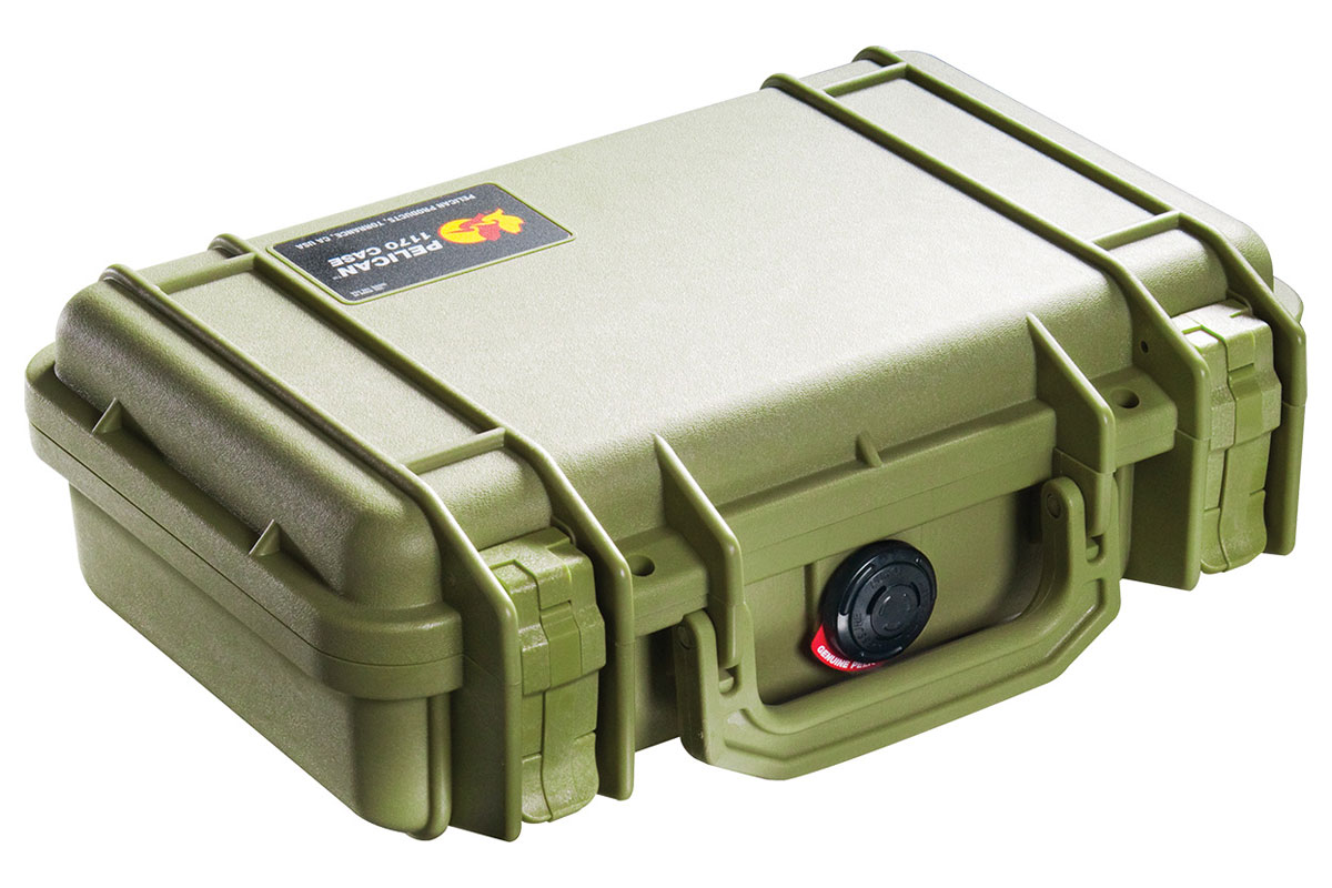 Pelican 1170 Series Protector Case, OD Green - 1170-000-130 - Pelican