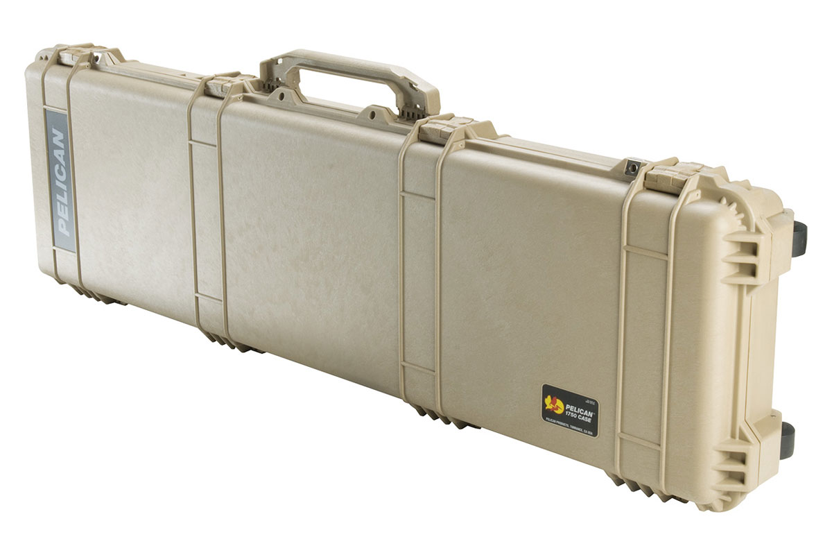 Pelican 1750 Protector Long Gun Case With Foam, Desert Tan - 1750-000-190 - Pelican