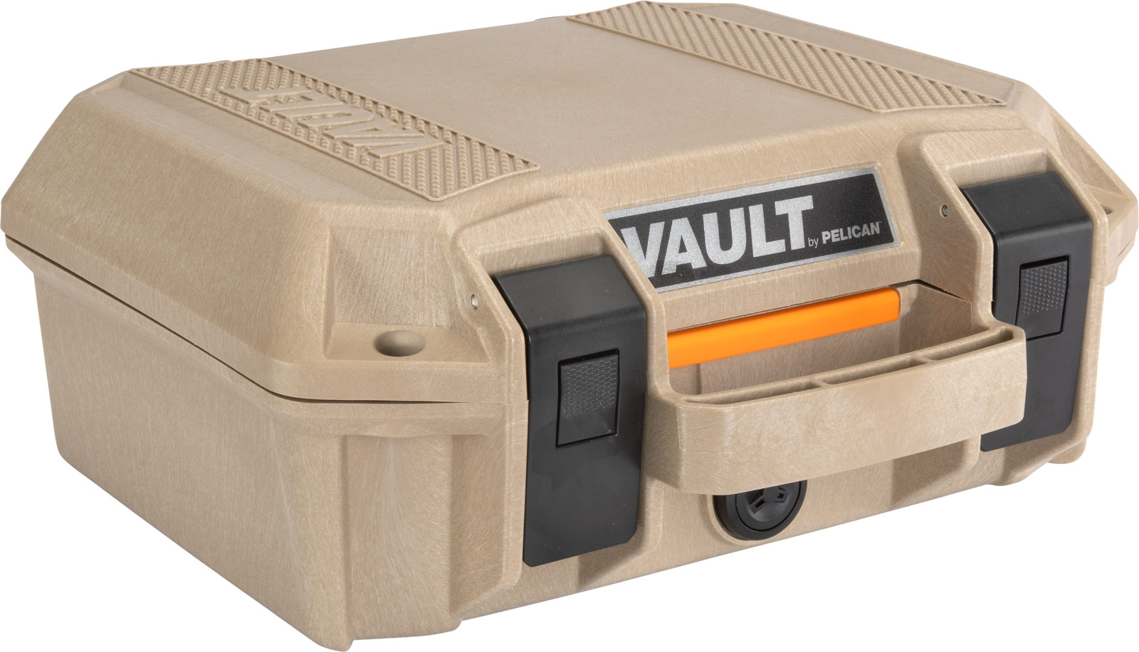 V100C Vault Small Equipment Case WF, Tan - Pelican