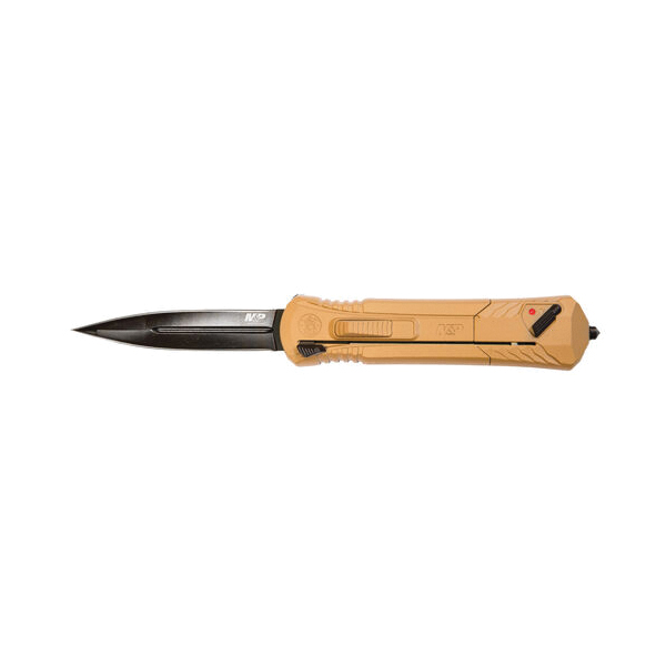 Smith & Wesson M&P Folding/OTF Knife Drop Point, Flat Dark Earth - Smith & Wesson