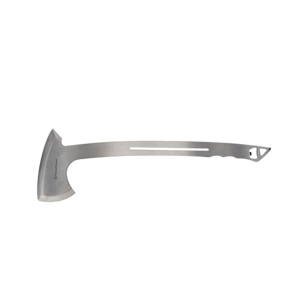 Smith & Wesson Bullseye Large Throwing Axe with Bottle Opener, Stainless - Smith & Wesson