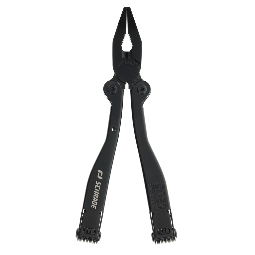 Schrade Delta Class Tough Tool Clip Point, Black - Schrade
