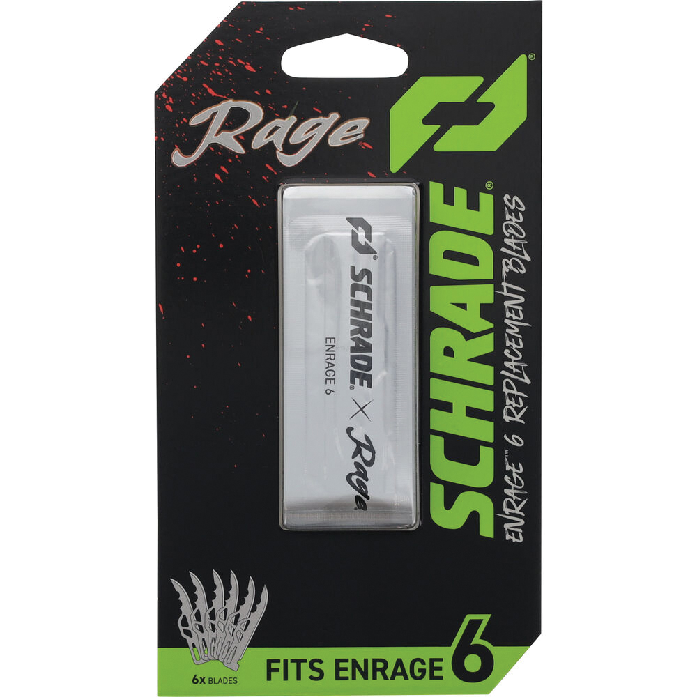 Schrade Enrage 6-Pack Replacement Blade - Schrade